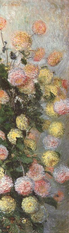 Claude Monet Dahlias China oil painting art